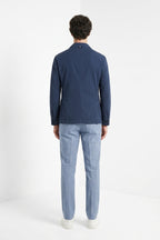 Work chaqueta sobrecamisa hombre en lona oxford ①