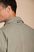Work Jacket Herren Overshirt aus Canvas Oxford ①