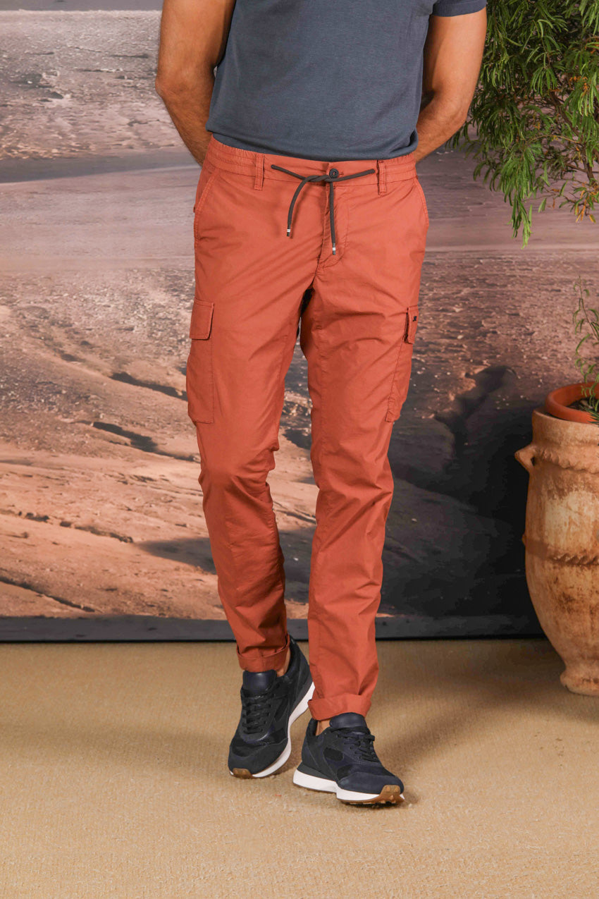 Chile Jogger pantalón cargo hombre en tela de paracaídas  extra slim fit 