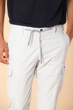 Chile Jogger pantalón cargo hombre en tela de paracaídas extra slim 