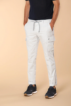 Chile Jogger pantalón cargo hombre en tela de paracaídas extra slim 