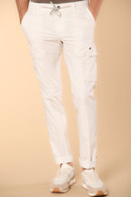 Chile Jogger pantalón cargo hombre en tela de paracaídas extra slim fit