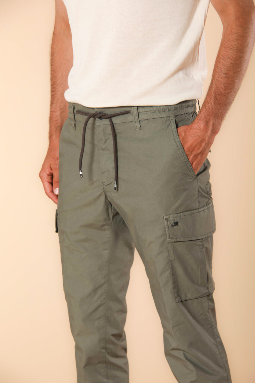 Chile Jogger pantalón cargo hombre en tela de paracaídas extra slim