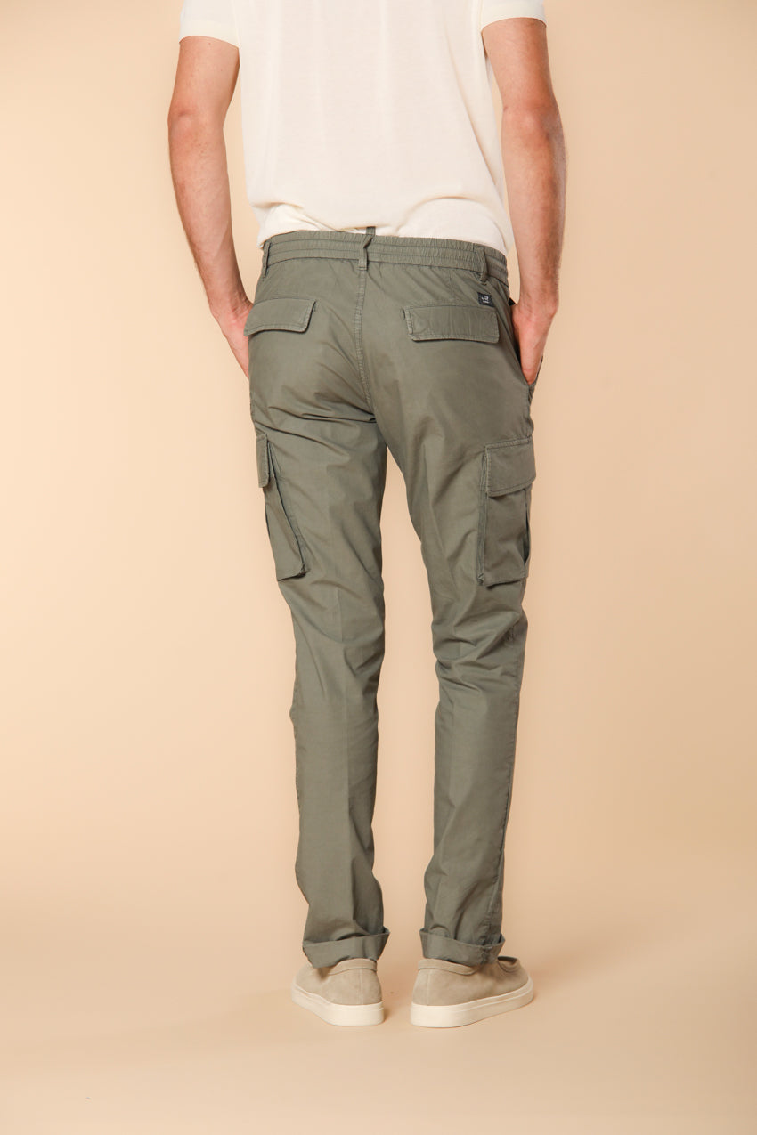 Chile Jogger pantalón cargo hombre en tela de paracaídas extra slim