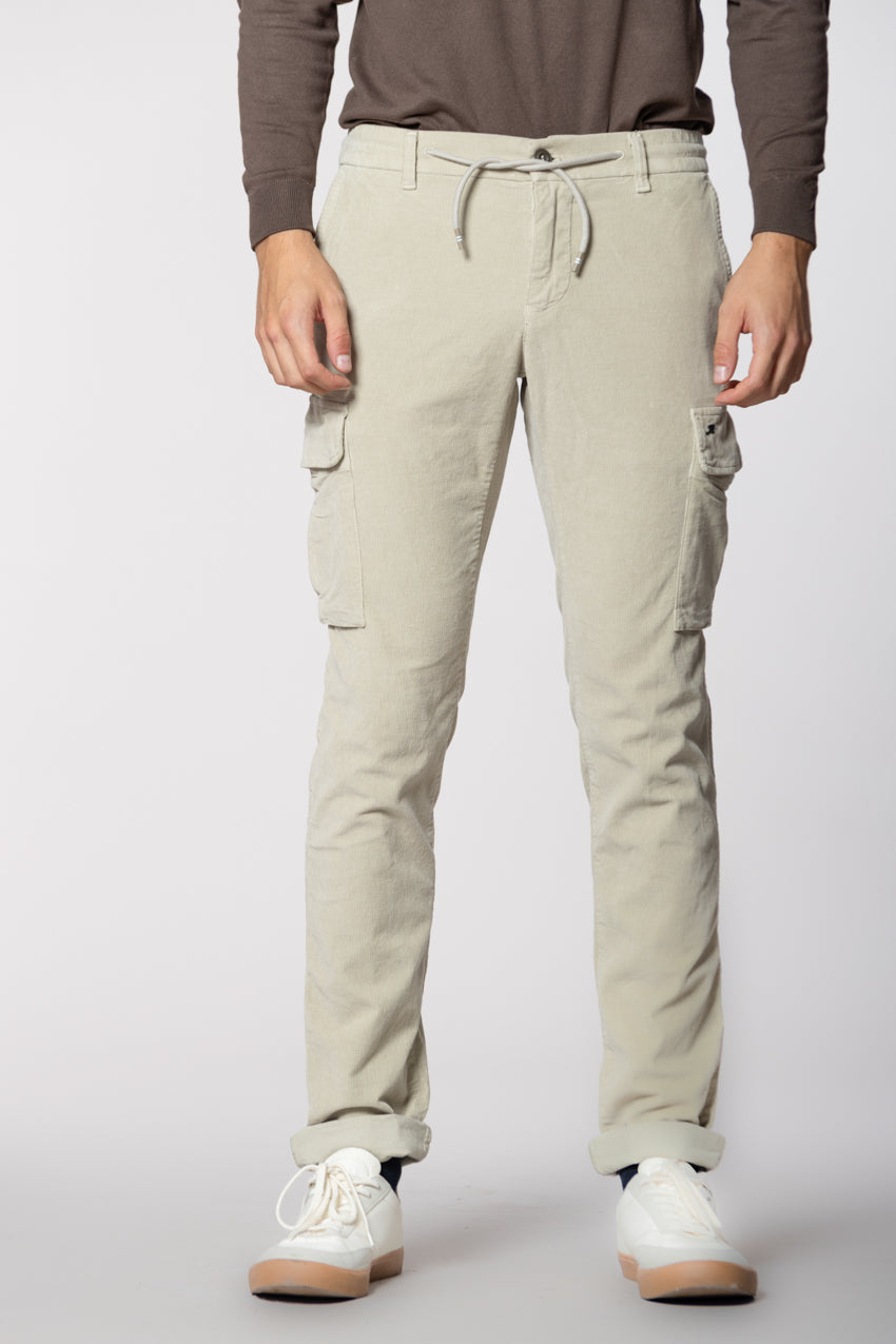 Chile Jogger pantalón cargo hombre de pana 1500 líneas extra slim fit