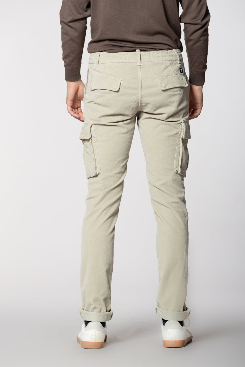 Chile Jogger pantalón cargo hombre de pana 1500 líneas extra slim fit