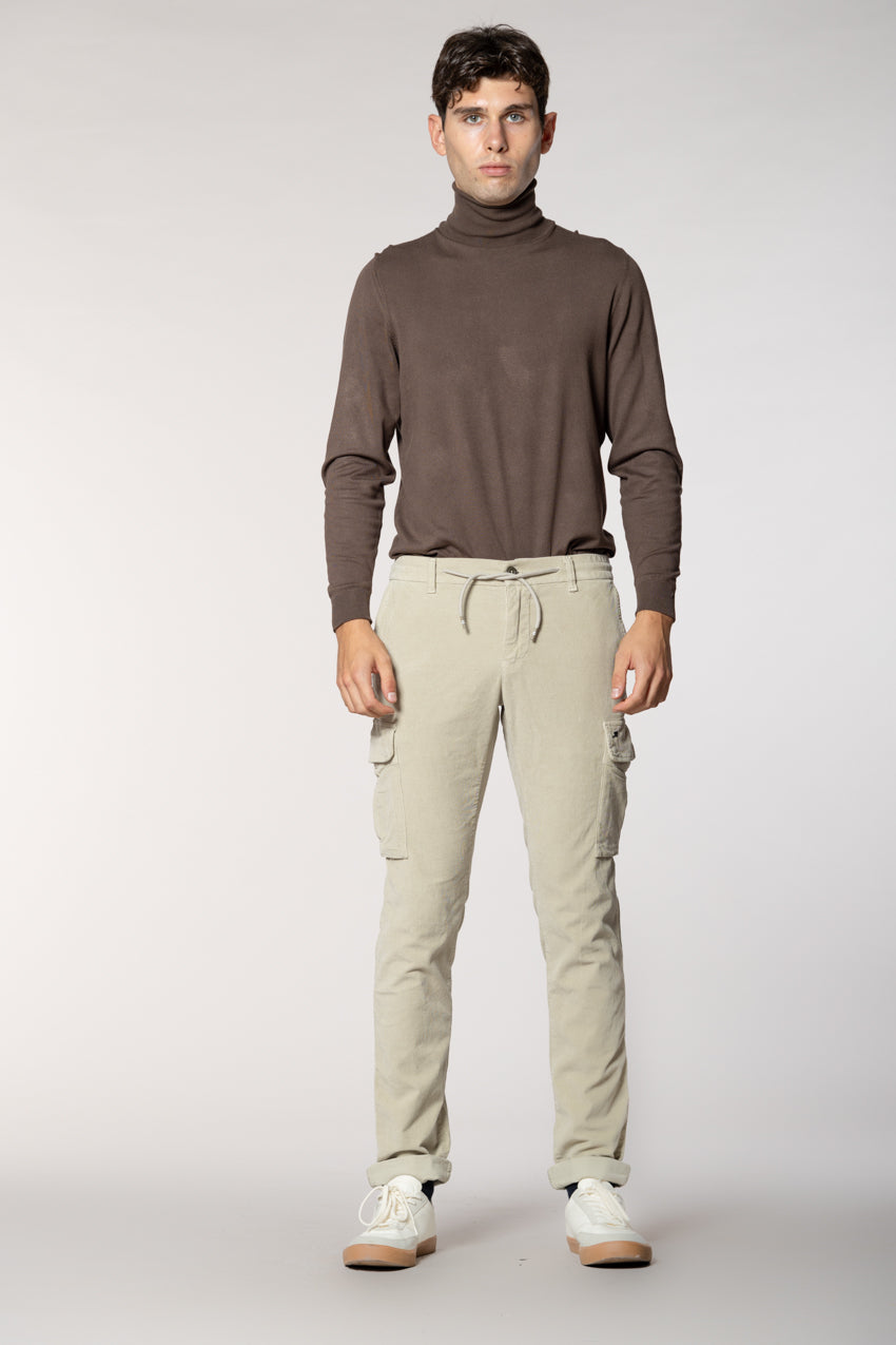 Chile Jogger pantalón cargo hombre de pana 1500 líneas extra slim fit