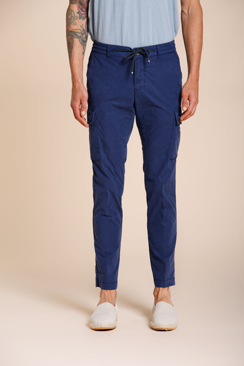 Chile Jogger pantalon cargo homme en toile parachute lyocell et coton extra slim fit