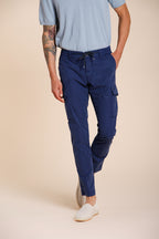 Chile Jogger pantalon cargo homme en toile parachute lyocell et coton extra slim fit