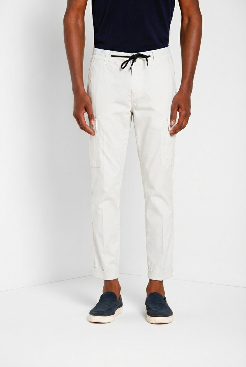 Chile Jogger Hose Cargo Herren aus Fallschirmstoff Lyocell und Baumwolle extra slim fit