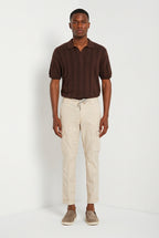 Chile Jogger pantalón cargo hombre en tela de paracaídas lyocell y algodón extra slim fit