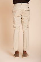 Chile Jogger Hose Cargo Herren aus Lyocell und Baumwolle Fallschirm-Canvas extra slim fit