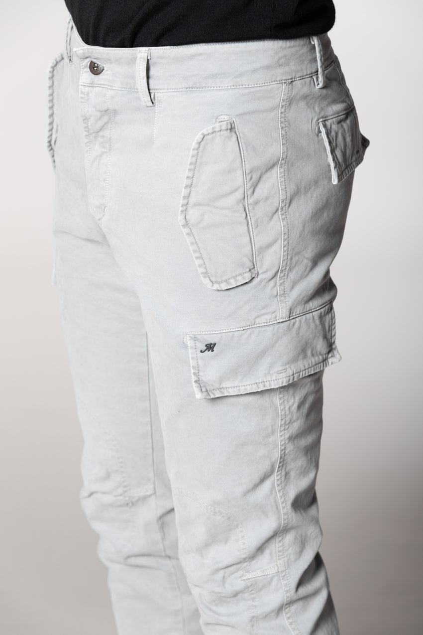 Bolivia pantalón cargo de hombre en gabardina regular fit