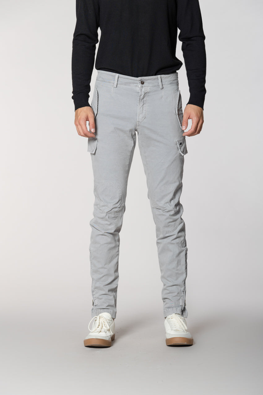 Bolivia pantalón cargo de hombre en gabardina regular fit