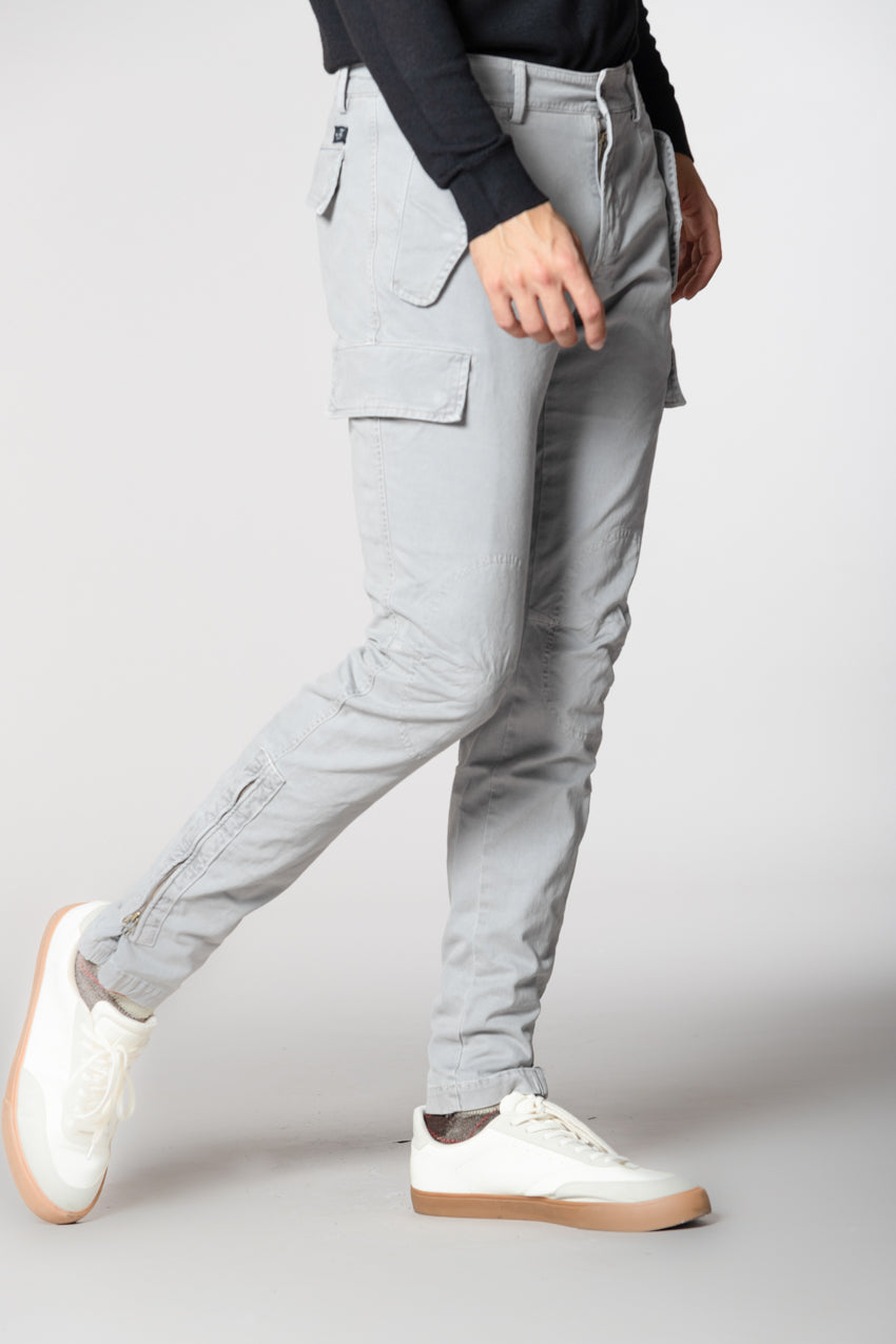 Bolivia pantalón cargo de hombre en gabardina regular fit