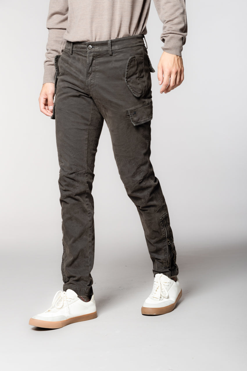 Bolivia men’s cargo pants in gabardine regular fit