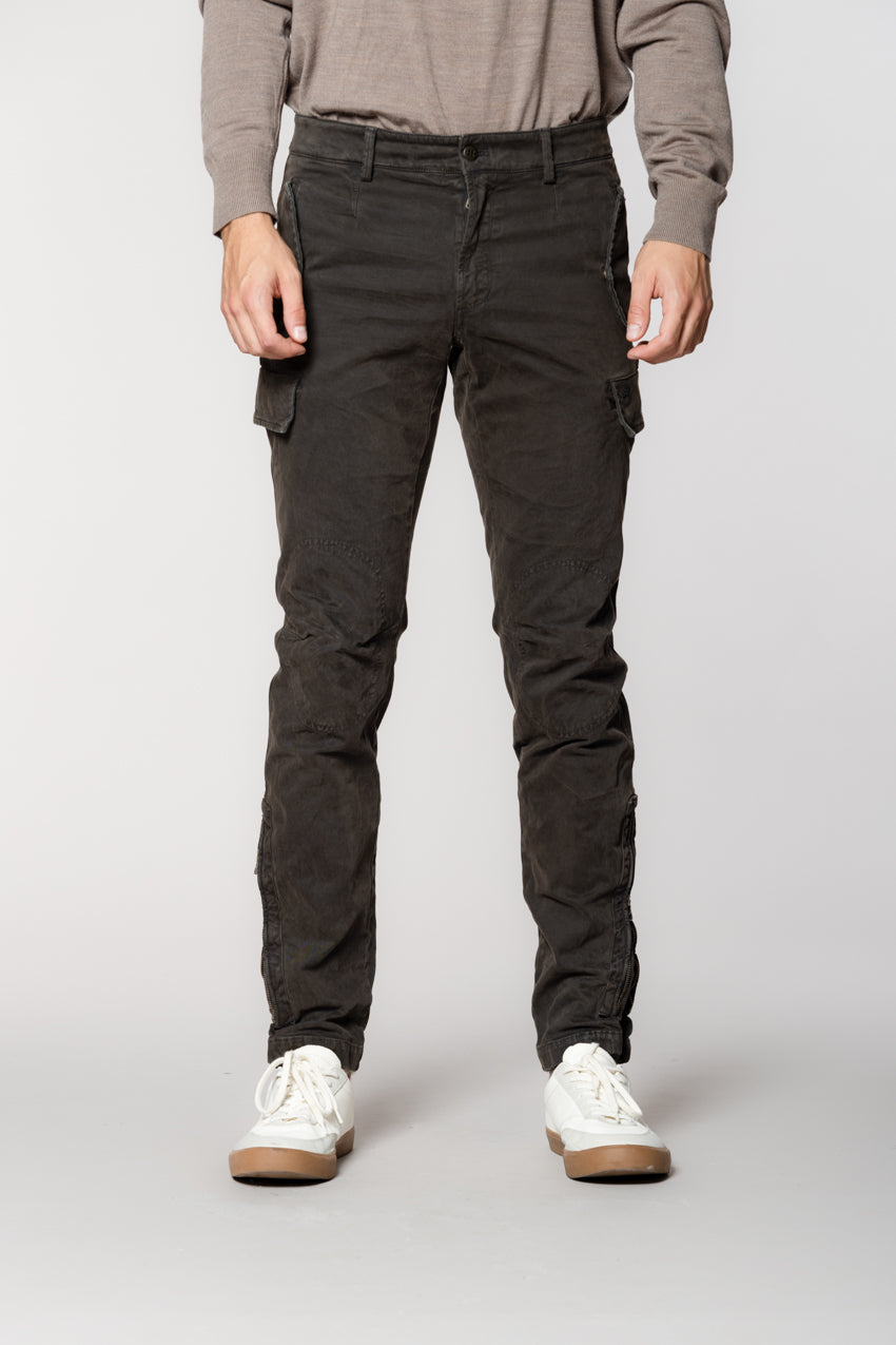 Bolivia men’s cargo pants in gabardine regular fit