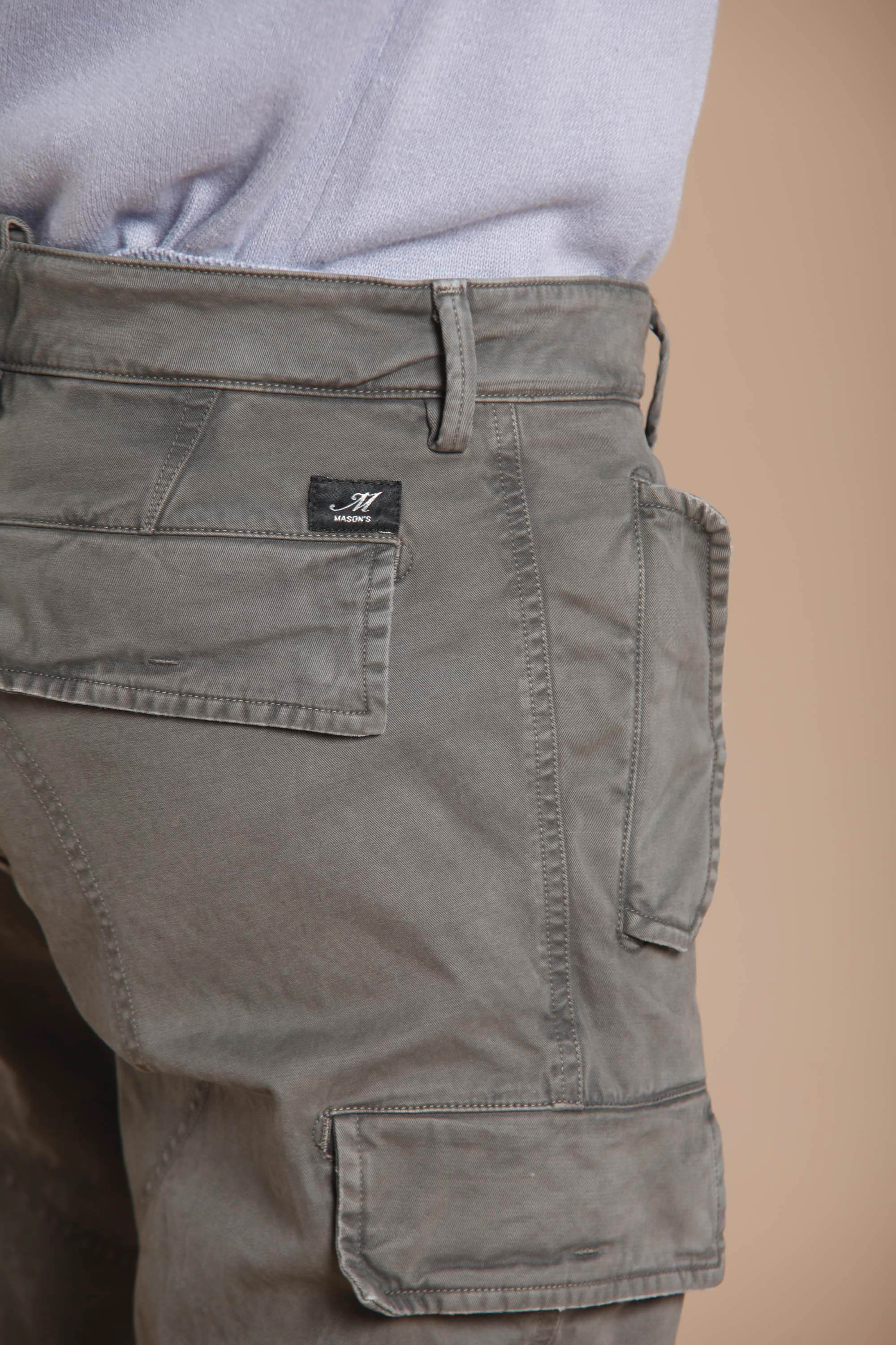 Bolivia pantalon cargo homme en gabardine coupe régulière