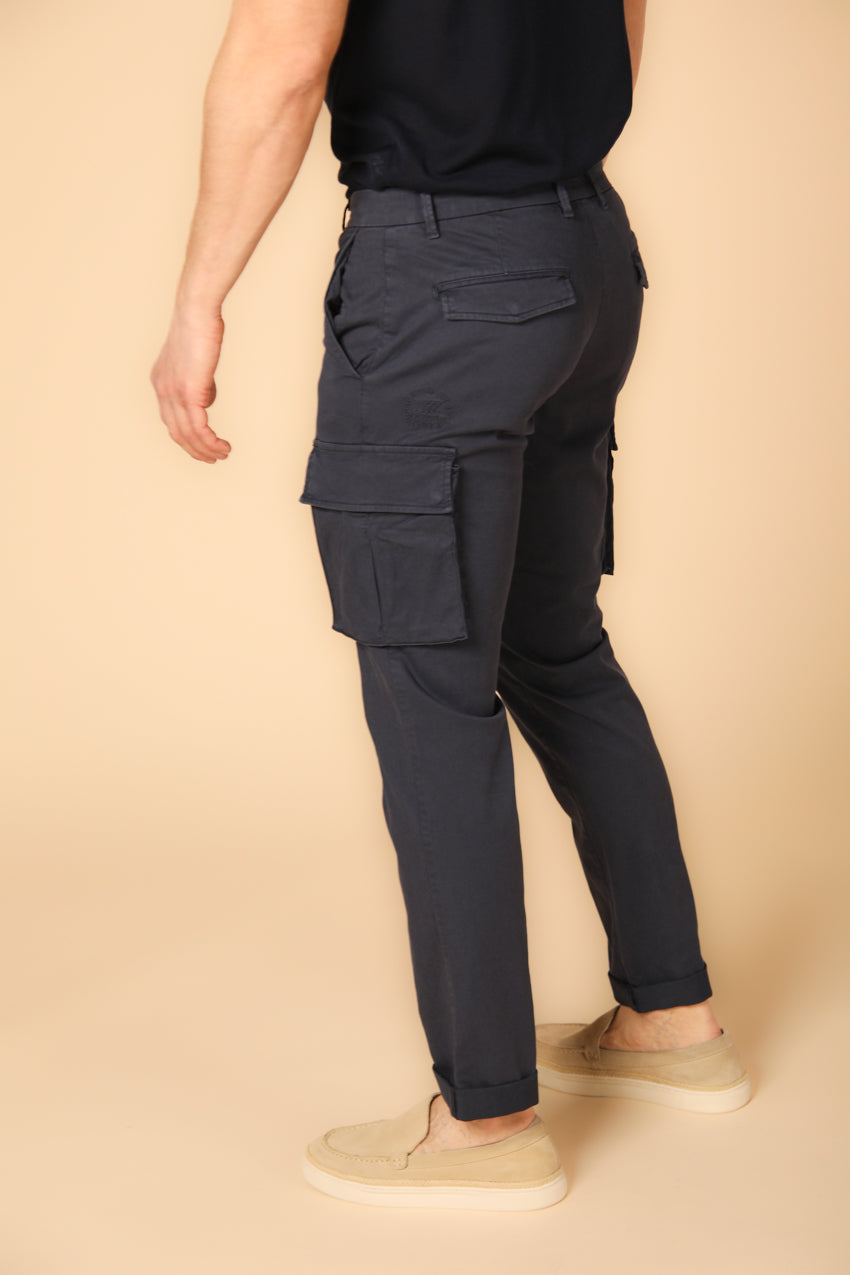 Bild 4 von Herren-Cargohose, Modell Chile City in Marineblau, regular Passform von Mason's