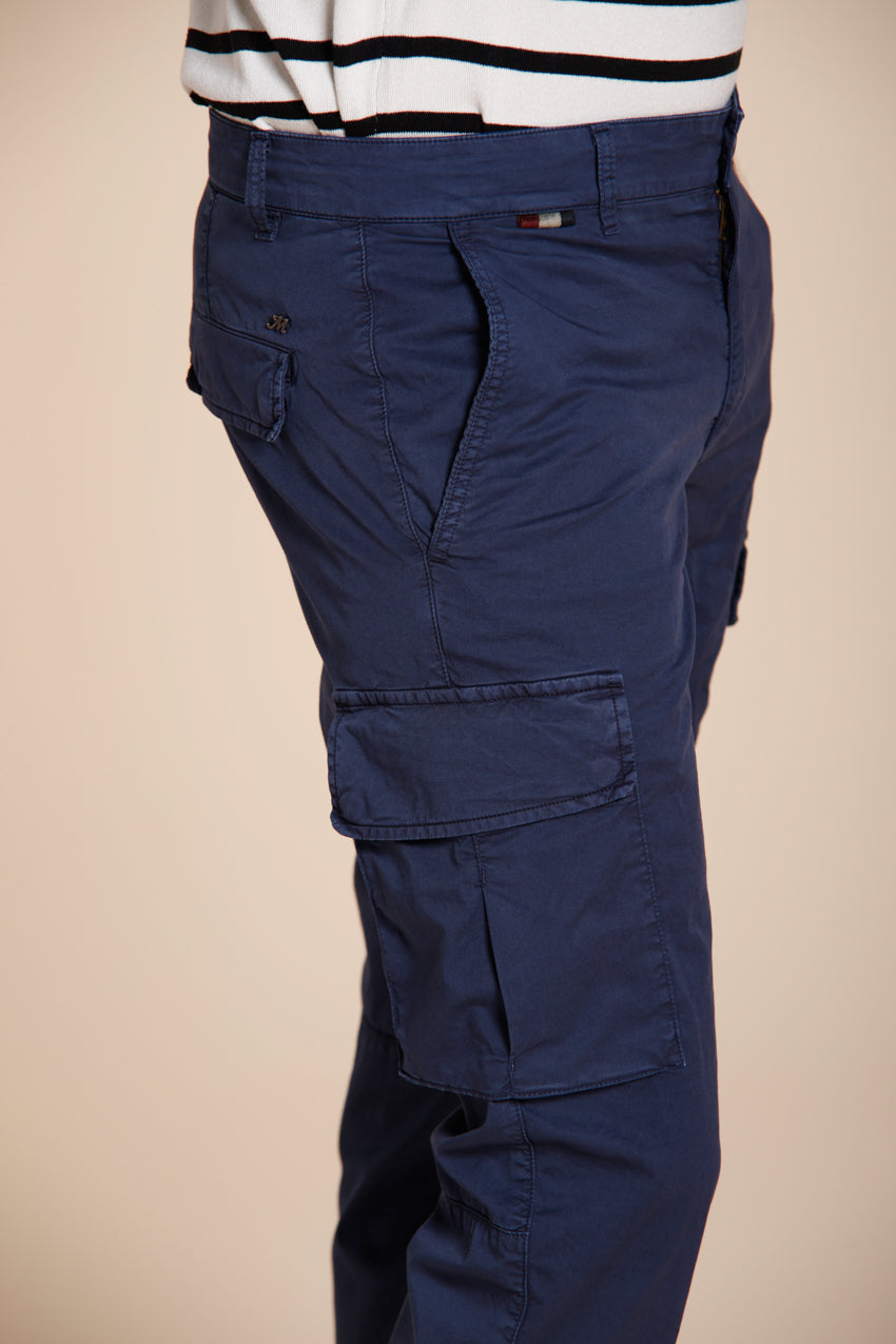 Chile men's cargo pants in stretch gabardine regular fit