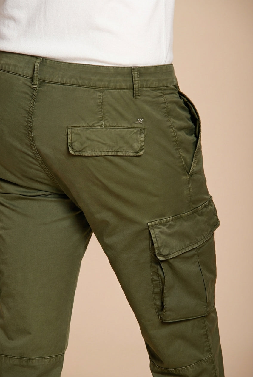 Chile pantalon cargo homme en gabardine stretch regular fit