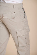 Chile men's cargo pants in stretch gabardine regular fit