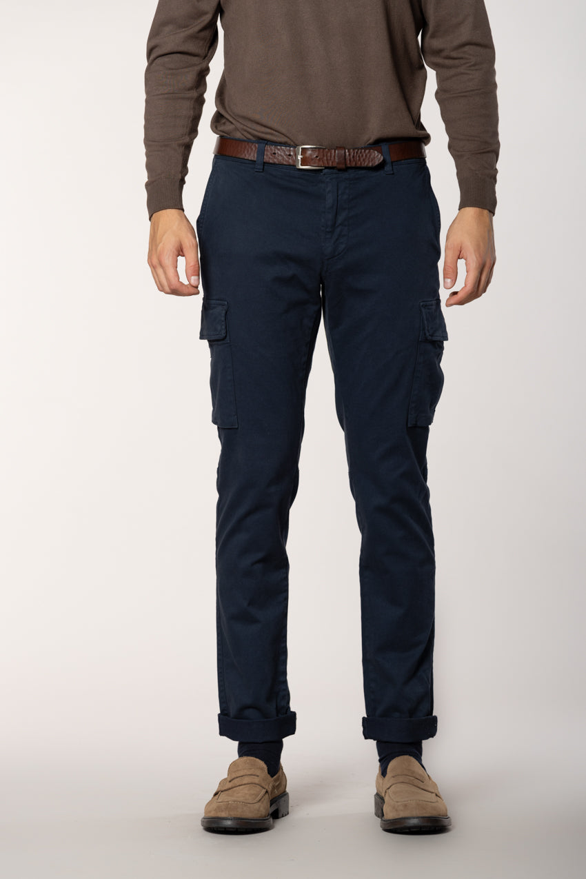 Chile pantalon cargo homme en gabardine stretch regular fit