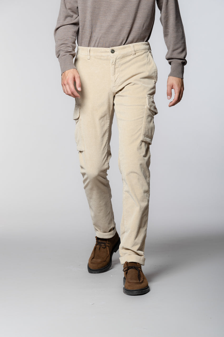 Chile Herren-Cargohose aus französischem Kord regular fit