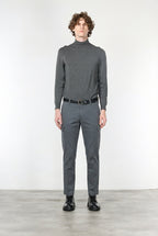 Chile men's cargo pants in stretch cotton with diagonal weave, regular fit