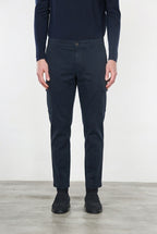 Chile men’s cargo pants in stretch cotton with diagonal weave, regular fit