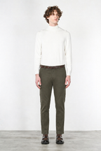 Pantalon cargo Chile homme en coton stretch à trame diagonale regular fit