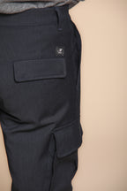 Chile 2 Pinces pantalón cargo en lana regular fit