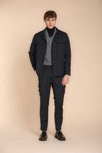 Chile 2 Pinces pantalón cargo en lana regular fit