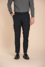 Chile 2 Pinces pantalón cargo en lana regular fit