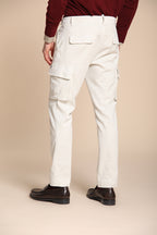 Chile 2 Pinces pantalón cargo en lana regular fit