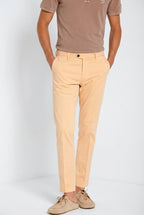 New York delamere pantalon chino homme en twill léger stretch regular fit