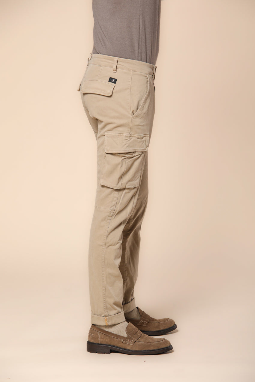 Chile Herren Cargohose aus Gabardine extra slim Fit ①