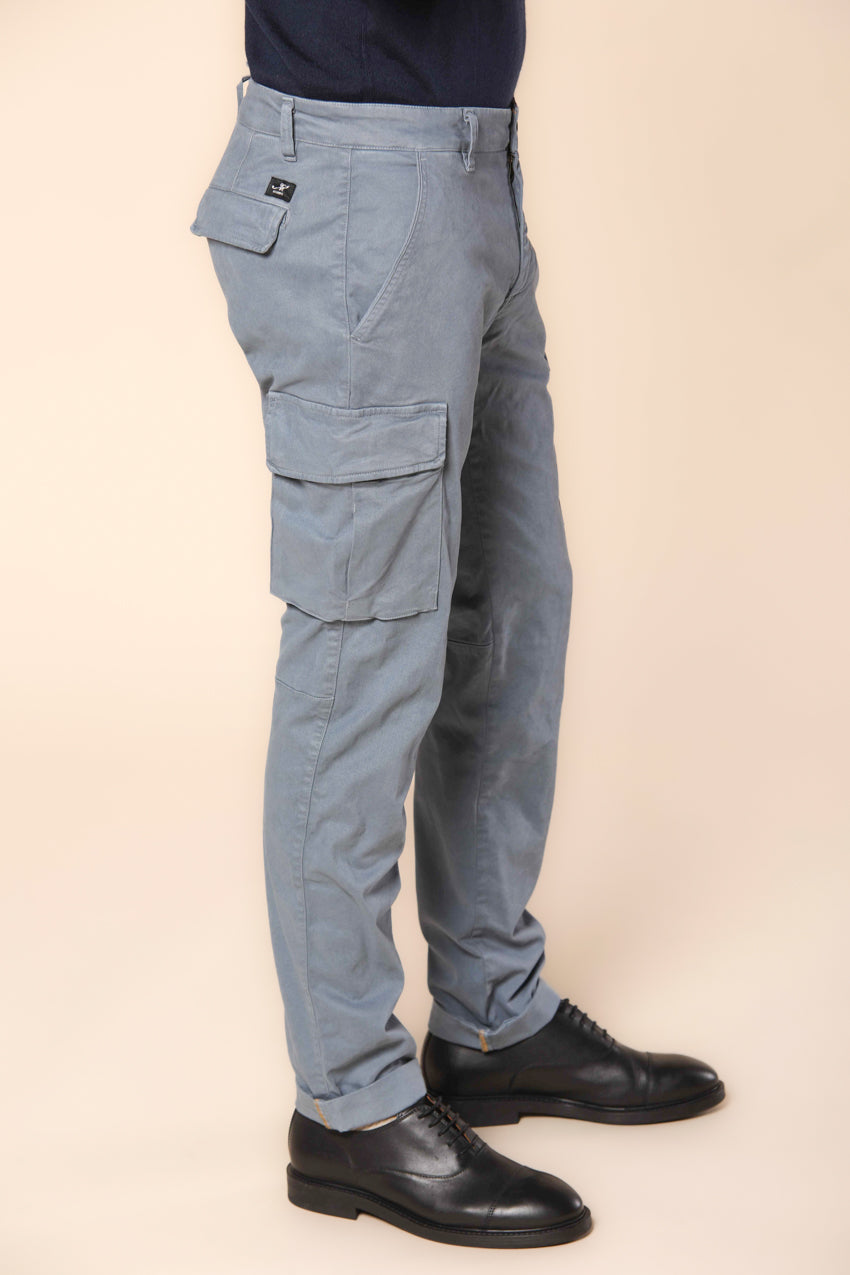 Chile Herren Cargohose aus Gabardine extra slim Fit ①