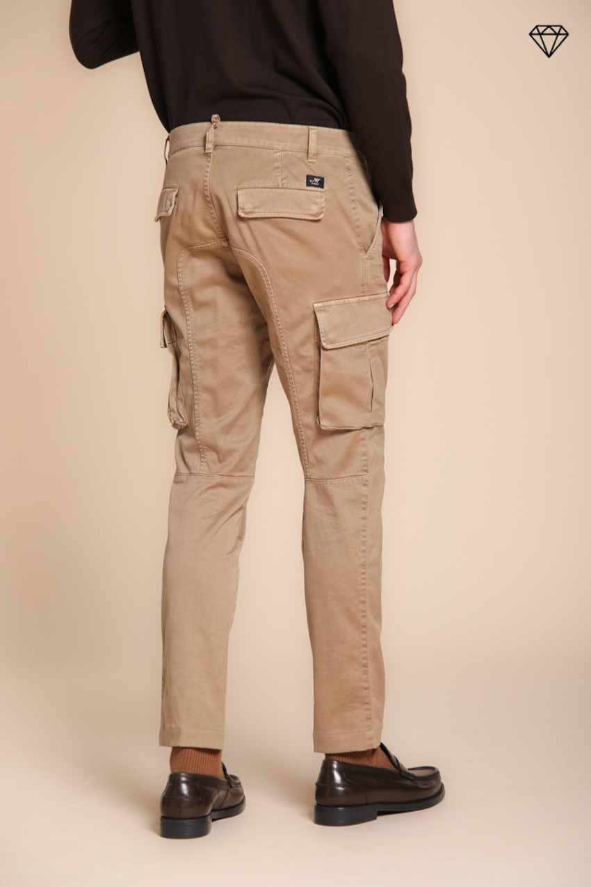 Chile pantalón cargo hombre de gabardina extra slim fit ①