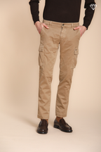 Chile pantalón cargo hombre de gabardina extra slim fit ①