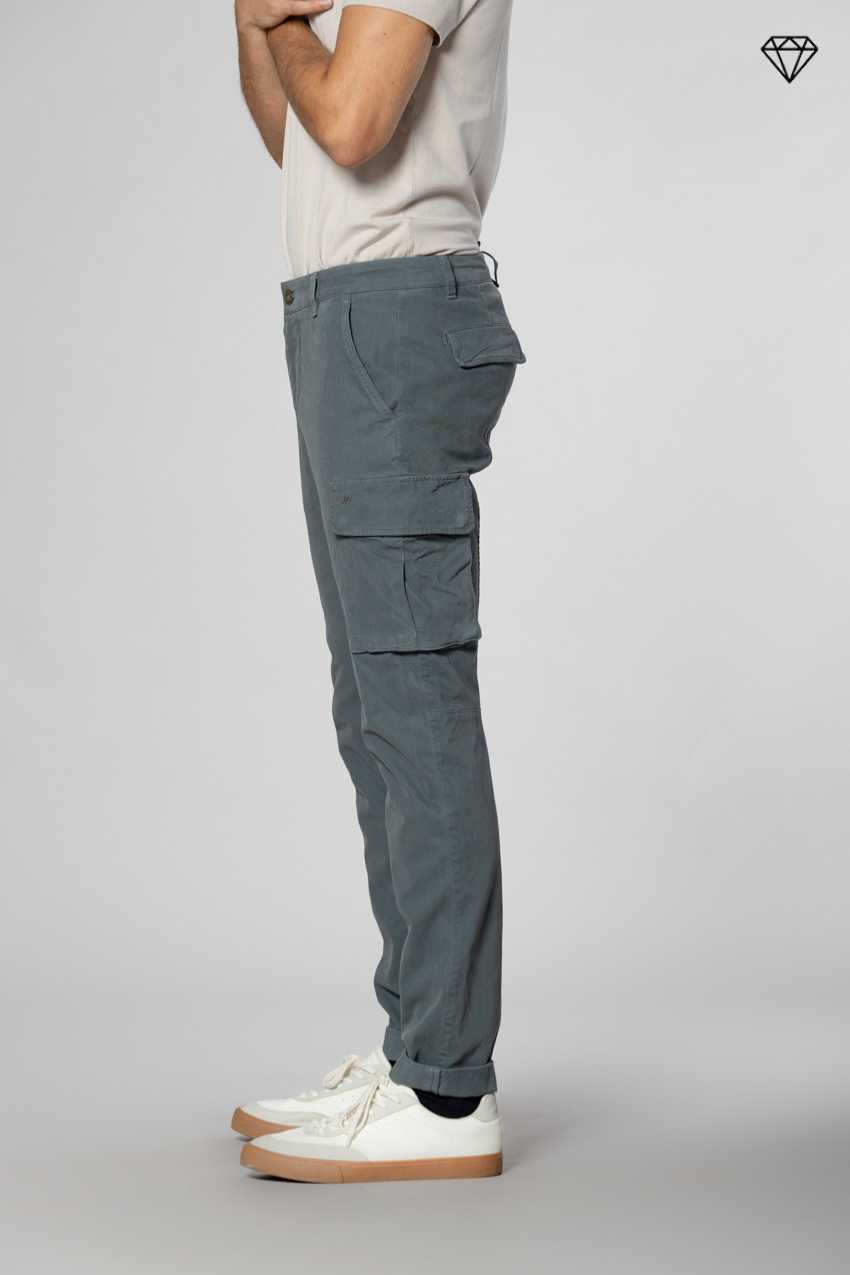 Chile pantalón cargo hombre de gabardina extra slim fit ①