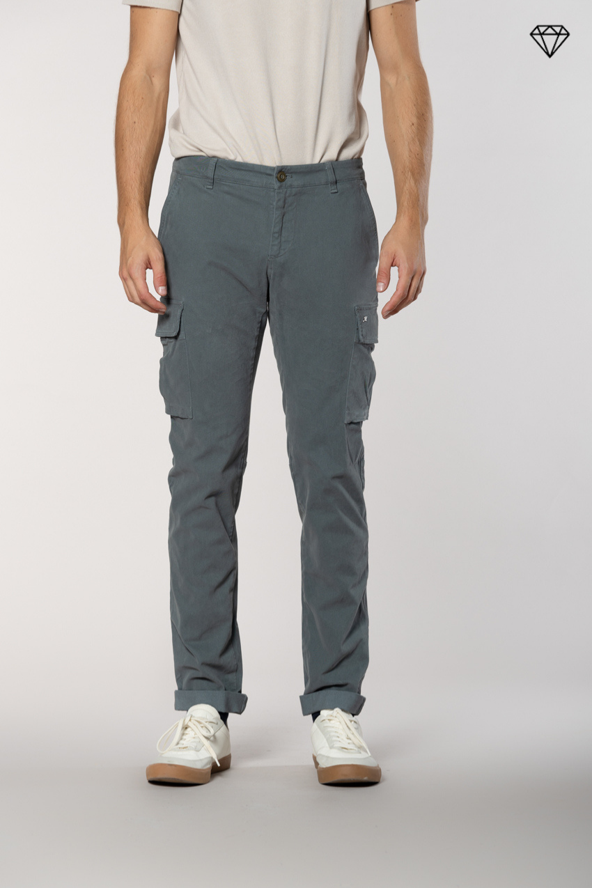 Chile pantalón cargo hombre de gabardina extra slim fit ①