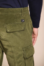 Chile pantalón cargo hombre de pana 500 líneas extra slim fit ①
