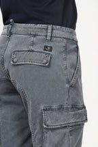 Chile pantalón cargo hombre de gabardina stretch extra slim fit ①