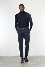 Chile 1 Pinces pantalón cargo hombre de gabardina stretch extra slim fit ①