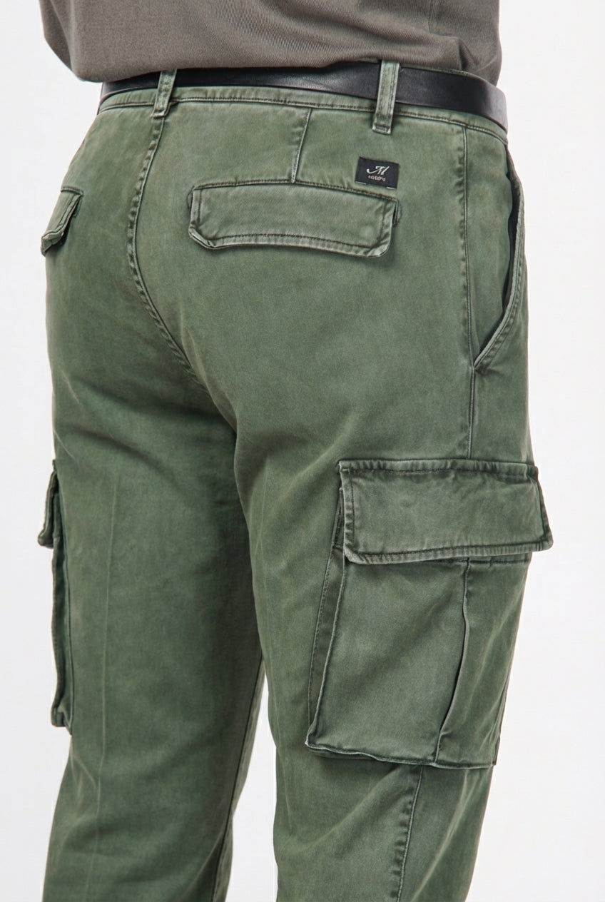 Chile Cargohose für Herren aus Stretch-Gabardine, Extra Slim Fit ①