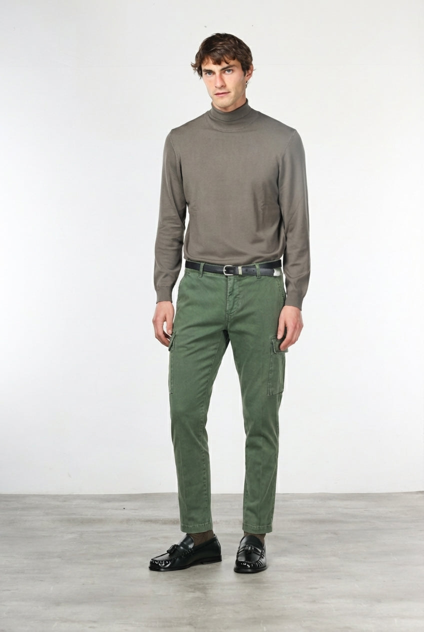 Chile Cargohose für Herren aus Stretch-Gabardine, Extra Slim Fit ①