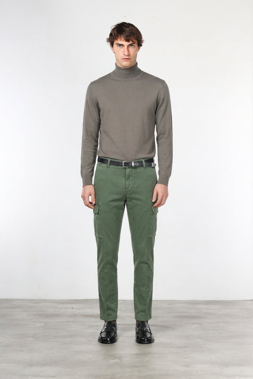 Chile Cargohose für Herren aus Stretch-Gabardine, Extra Slim Fit ①