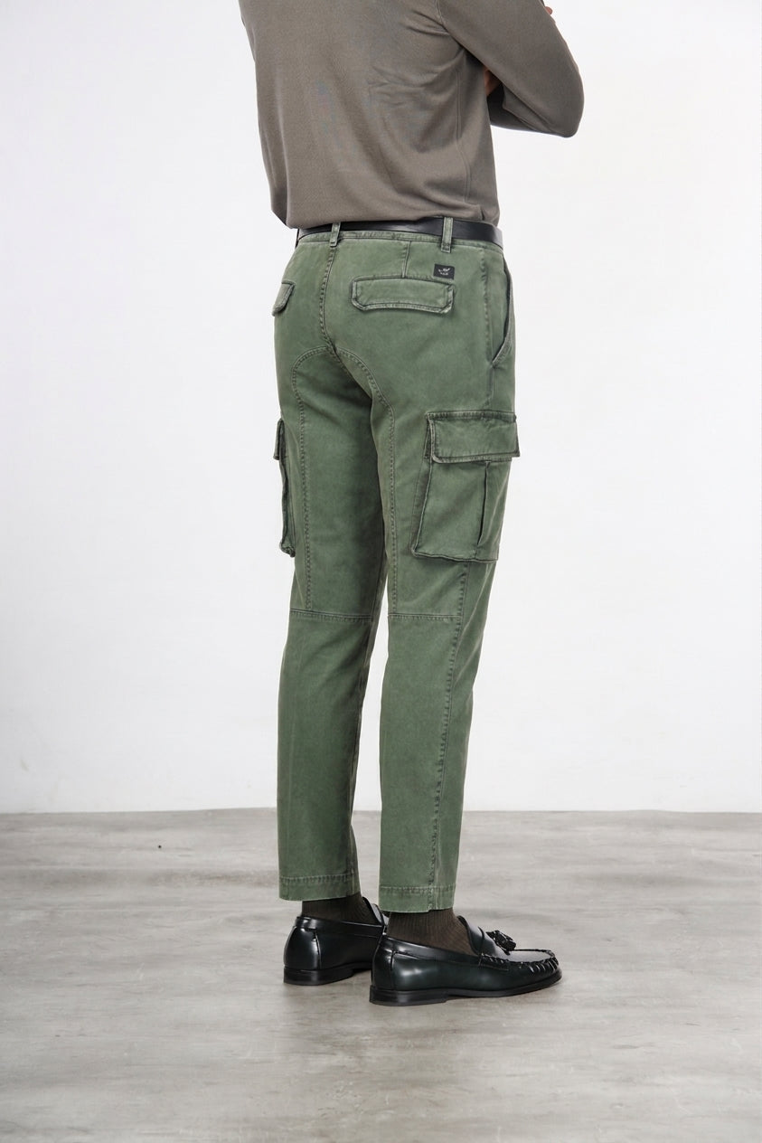 Chile Cargohose für Herren aus Stretch-Gabardine, Extra Slim Fit ①
