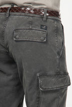 Chile Herren-Cargohose aus Stretch-Gabardine Extra Slim Fit ①